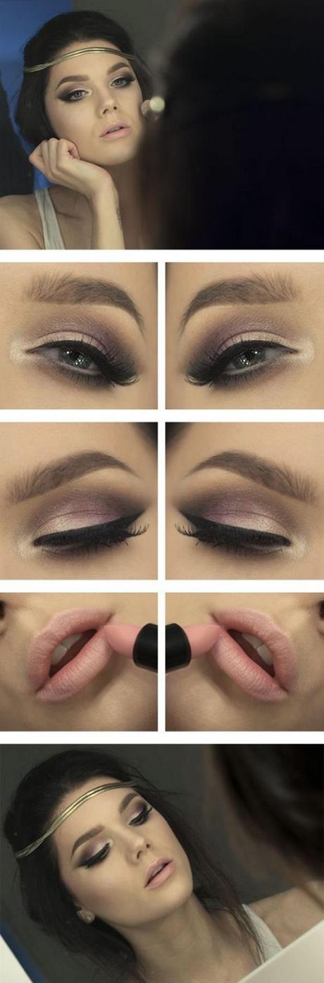 smokey-brown-eyeshadow-makeup-tutorial-86_2 Smokey brown oogschaduw make-up tutorial