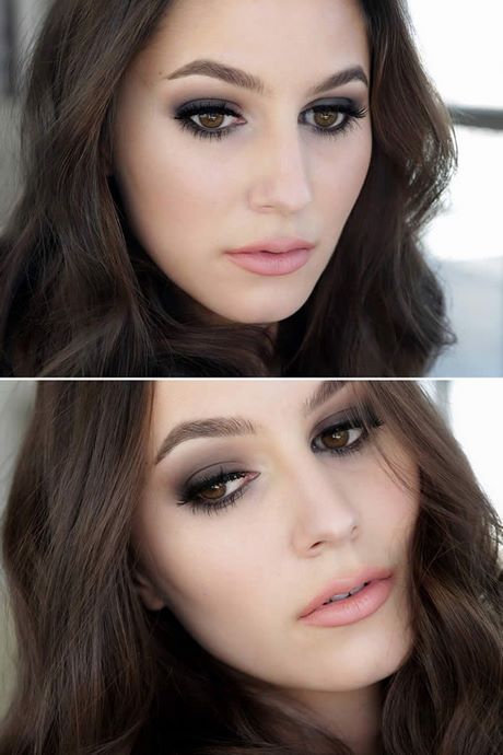 Smokey eyes make - up tutorial voor bruine ogen