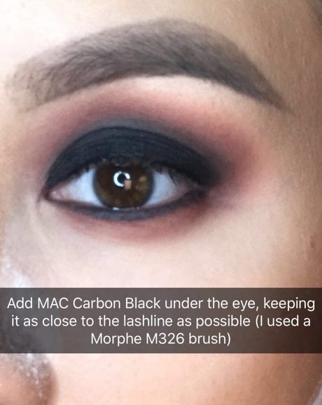 smokey-makeup-tutorial-for-black-eyes-31_5 Smokey make - up tutorial voor zwarte ogen