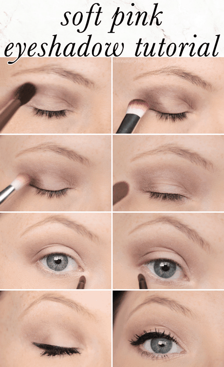 soft-pink-eye-makeup-tutorial-81 Zachte roze oog make-up tutorial