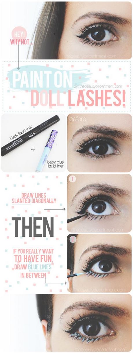 super-long-eyelashes-makeup-tutorial-69_13 Super lange wimpers make-up tutorial