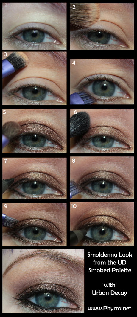 urban-decay-smoked-palette-makeup-tutorial-15 Urban decay smoked palette Make-up tutorial