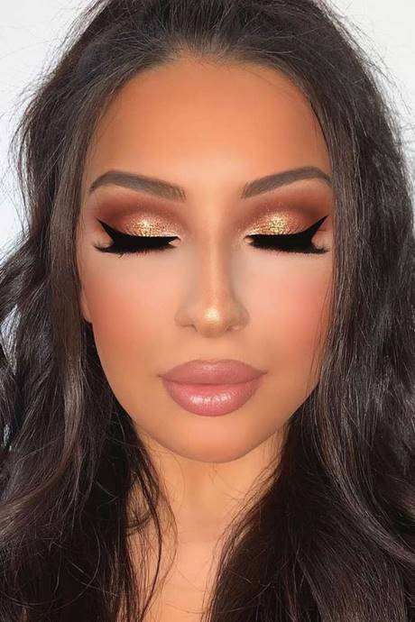 warm-brown-makeup-tutorial-82_10 Warme bruine make-up tutorial