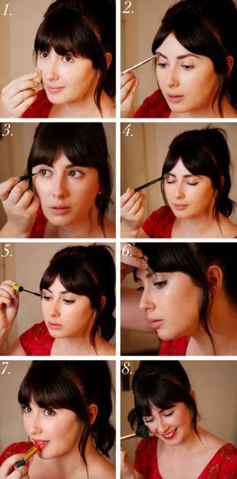 50 ' S Haar en make-up tutorial