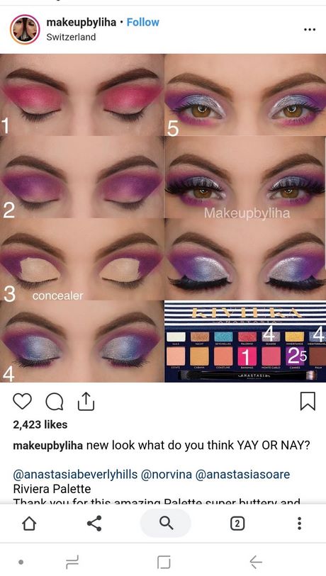 Anastasia make-up tutorial