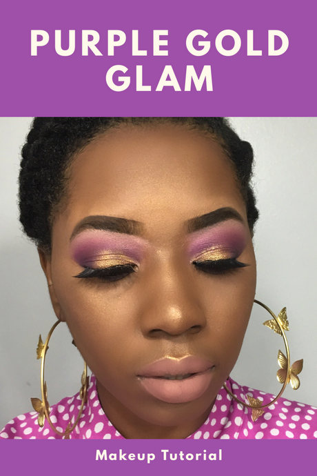 black-and-gold-makeup-tutorial-for-black-women-98 Zwart en goud make - up tutorial voor zwarte vrouwen