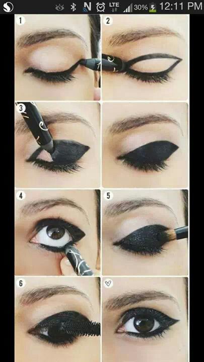 black-emo-makeup-tutorial-62_3 Black emo make-up tutorial