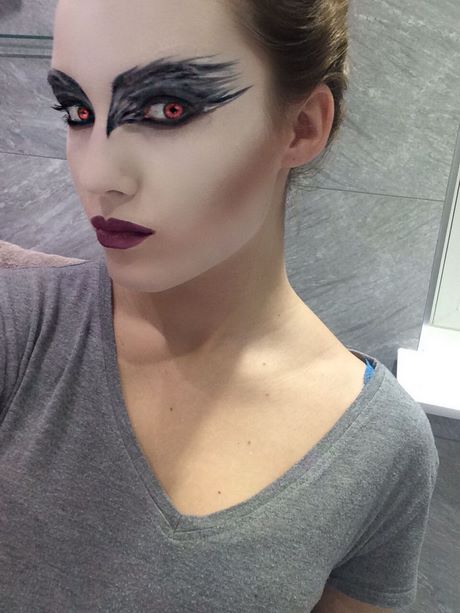 black-swan-inspired-makeup-tutorial-01_16 Black swan geïnspireerd make-up tutorial