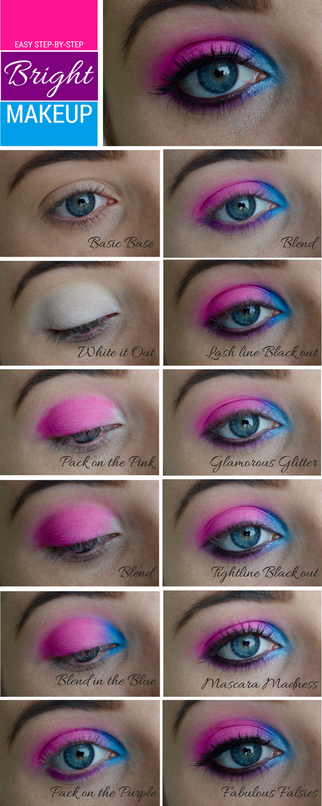 bright-blue-makeup-tutorial-82_2 Bright blue make-up tutorial