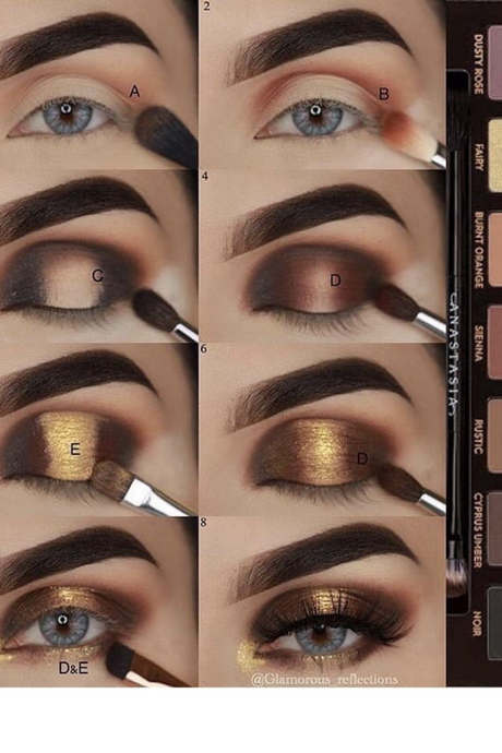 bronzed-makeup-look-tutorial-14 Bronzed make-up look tutorial