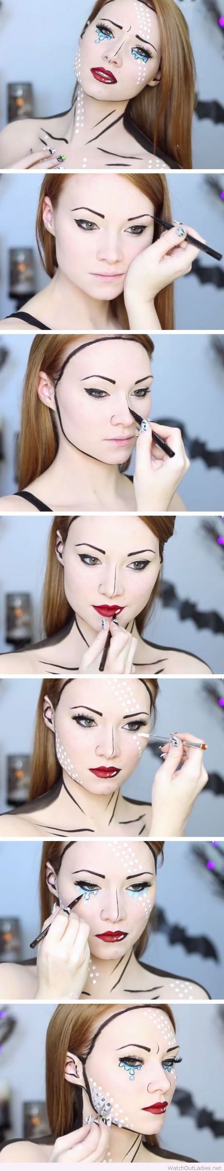cartoon-face-makeup-tutorial-61_14 Cartoon gezicht make-up tutorial