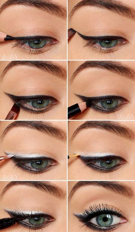 cat-eye-makeup-tutorial-liquid-eyeliner-88_13 Cat eye make-up tutorial Vloeibare eyeliner