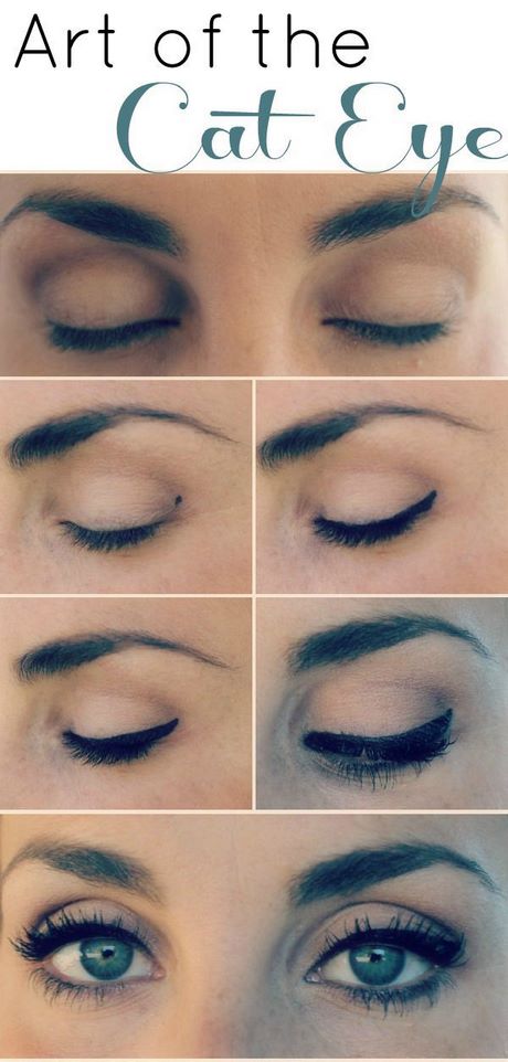 cat-eye-makeup-tutorial-liquid-eyeliner-88_4 Cat eye make-up tutorial Vloeibare eyeliner