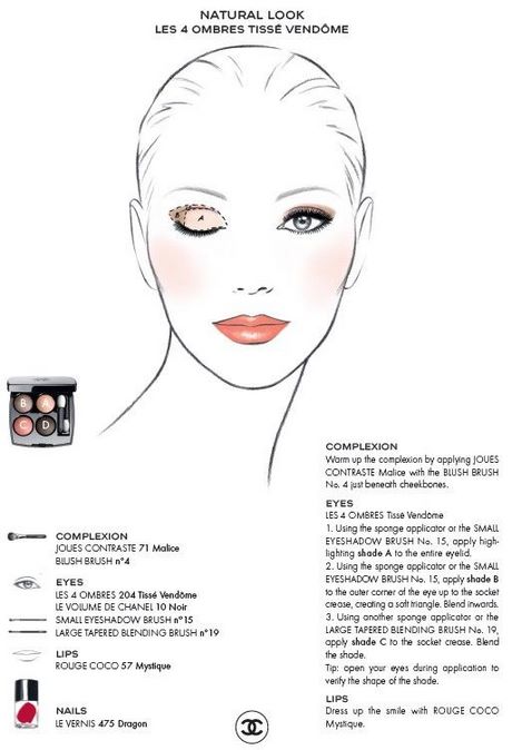 chanel-eye-makeup-tutorial-45_10 Chanel oog make-up tutorial