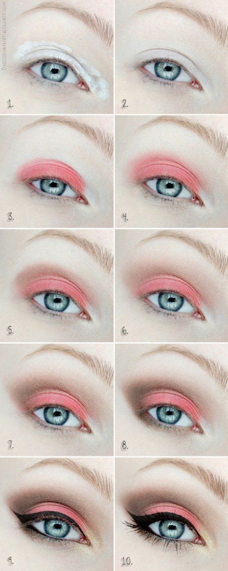 colorful-eyeshadow-makeup-tutorial-18_19 Kleurrijke oogschaduw make-up tutorial