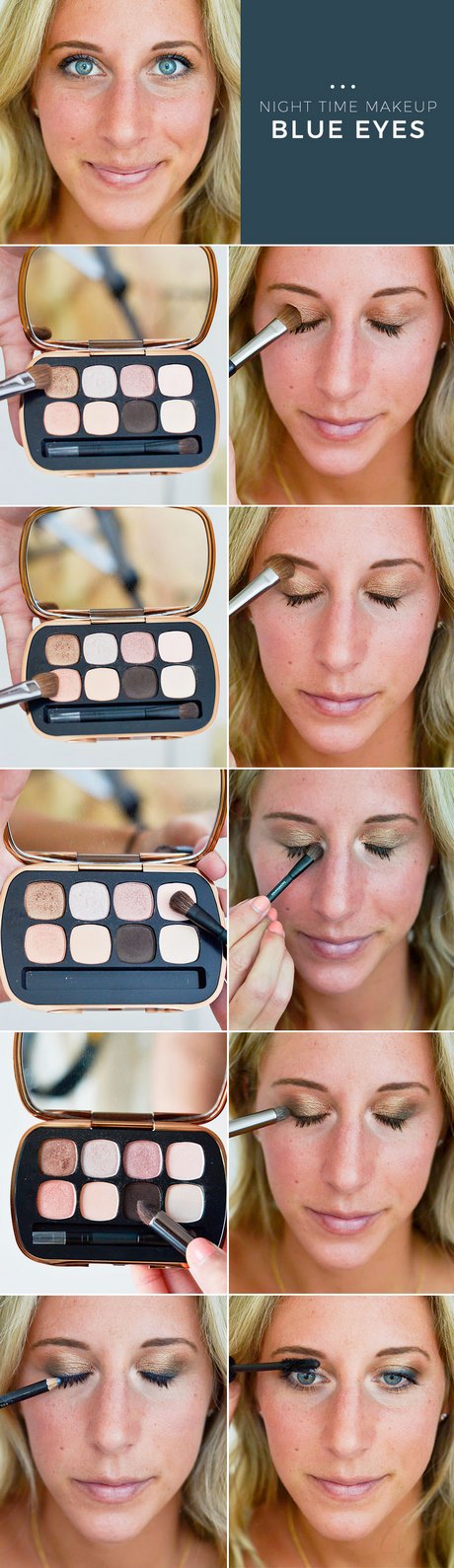 cool-makeup-tutorial-for-blue-eyes-38_5 Coole make - up tutorial voor blauwe ogen