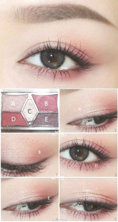 cute-pink-eye-makeup-tutorial-36_8 Leuke roze oog make-up tutorial