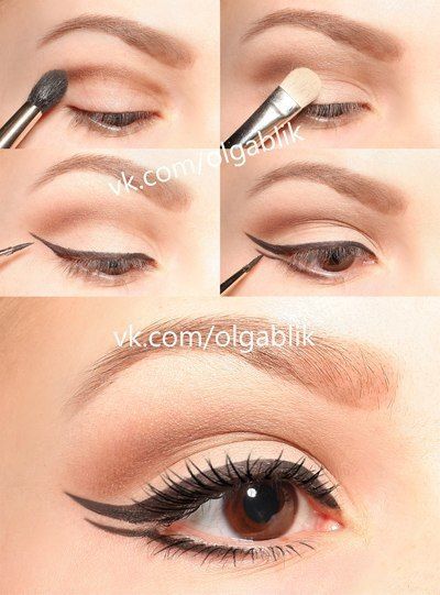 Dubbele kat oog make-up tutorial