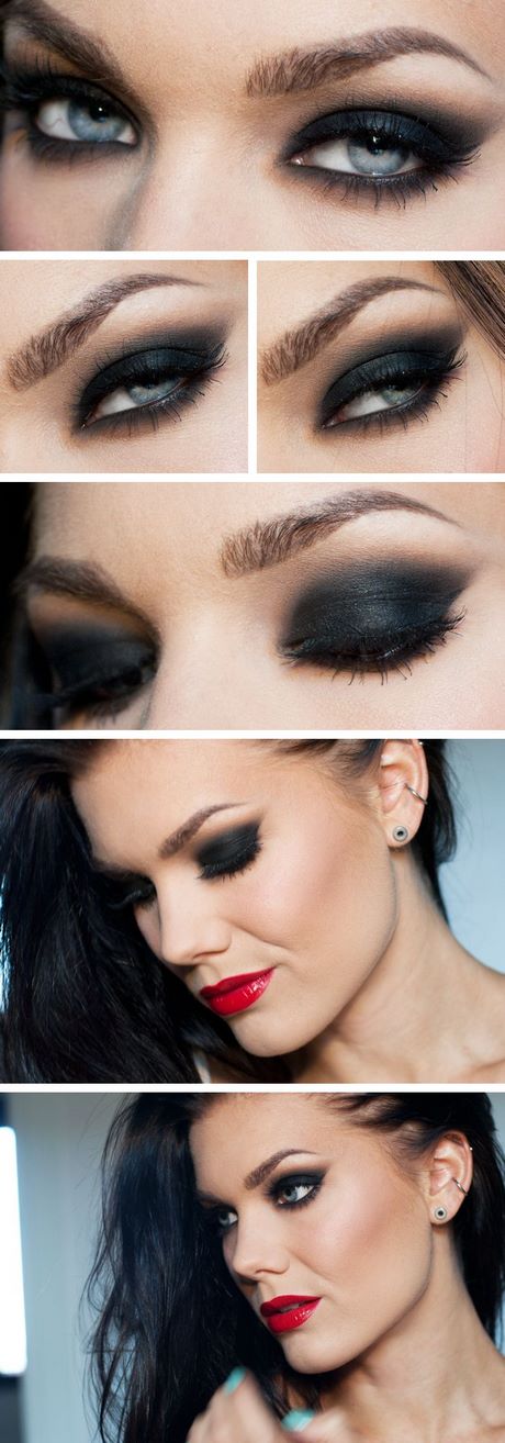 dramatic-black-and-gold-makeup-tutorial-94_5 Dramatische Zwart en goud make-up tutorial
