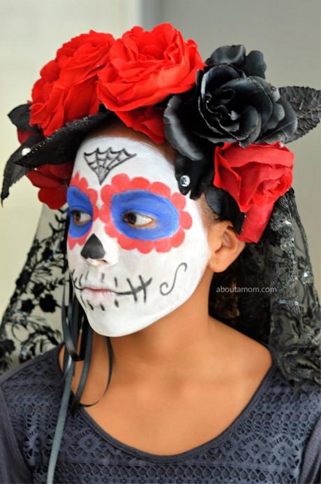 easy-candy-skull-makeup-tutorial-97_3 Gemakkelijk candy schedel make-up tutorial