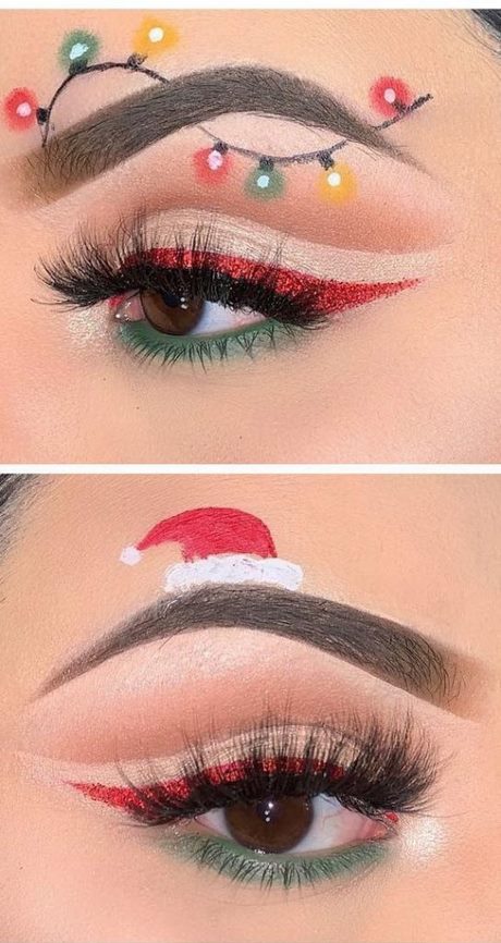 easy-christmas-makeup-tutorial-84_11 Easy christmas make-up tutorial