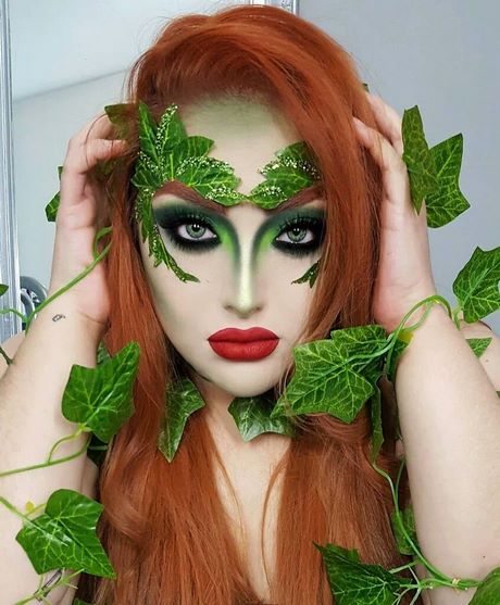 easy-poison-ivy-makeup-tutorial-52_12 Easy poison ivy make-up tutorial