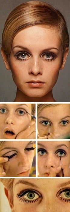 easy-twiggy-makeup-tutorial-60_9 Gemakkelijk twiggy make-up tutorial