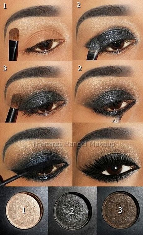 evening-eye-makeup-tutorial-26_15 Avond oog make-up tutorial