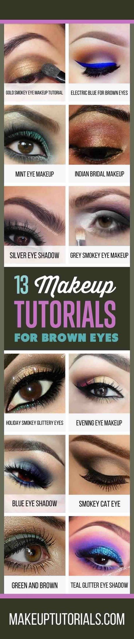evening-makeup-tutorial-for-brown-eyes-08_15 Avond make - up tutorial voor bruine ogen