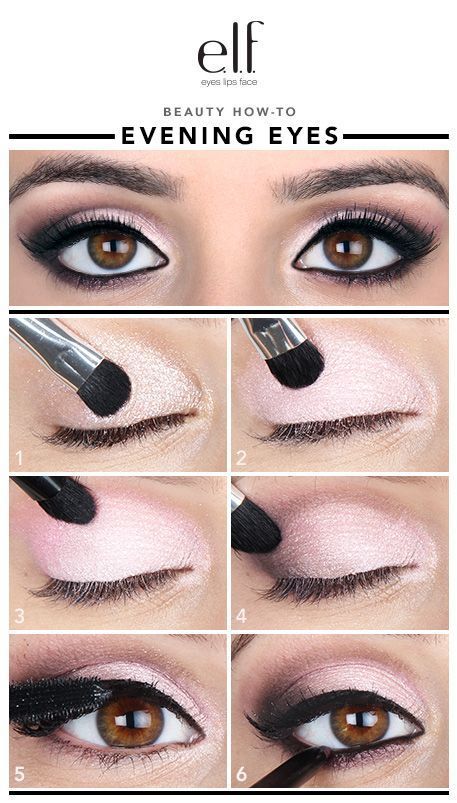 evening-makeup-tutorial-for-brown-eyes-08_18 Avond make - up tutorial voor bruine ogen