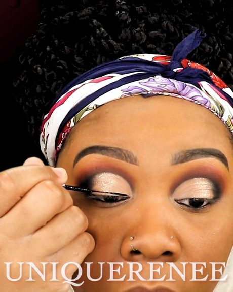 everyday-eye-makeup-tutorial-for-black-women-65 Dagelijks oog make - up tutorial voor zwarte vrouwen