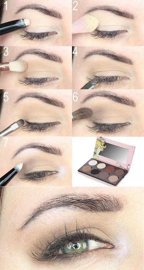Dagelijkse make - up tutorial voor hooded ogen