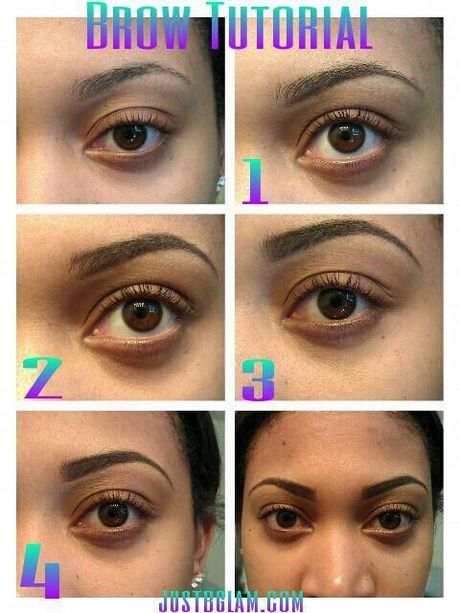 eyebrow-makeup-tutorial-with-pencil-91_3 Wenkbrauw make - up tutorial met potlood