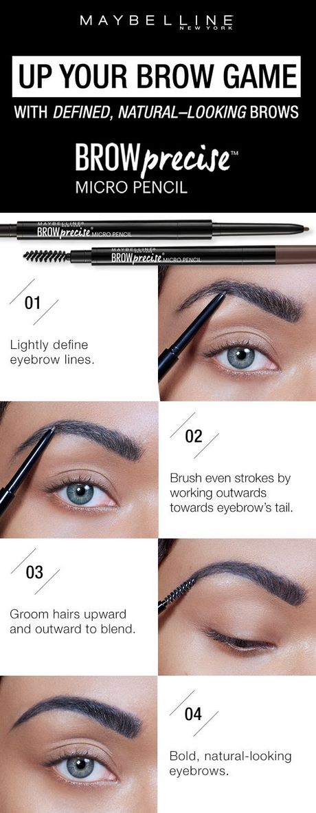 eyebrow-makeup-tutorial-with-pencil-91_4 Wenkbrauw make - up tutorial met potlood