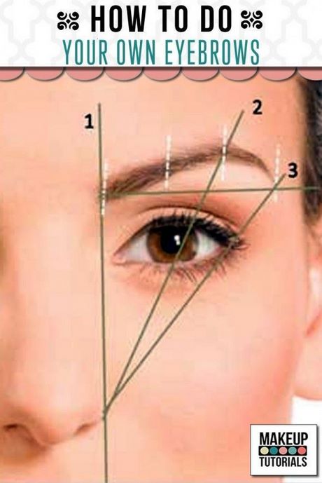 eyebrows-makeup-tutorial-with-pencil-12_9 Wenkbrauwen Make-up tutorial met potlood