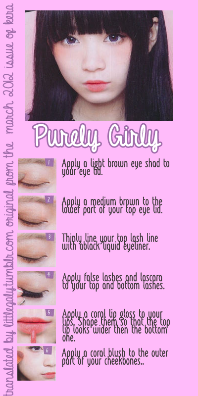Meisjes make-up tutorial