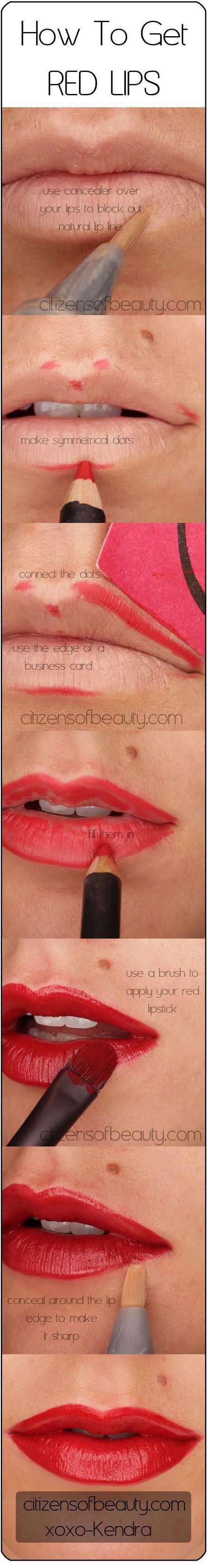 Glitter lippen make-up tutorial