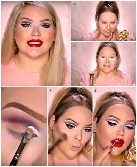glitter-lips-makeup-tutorial-76_12 Glitter lippen make-up tutorial