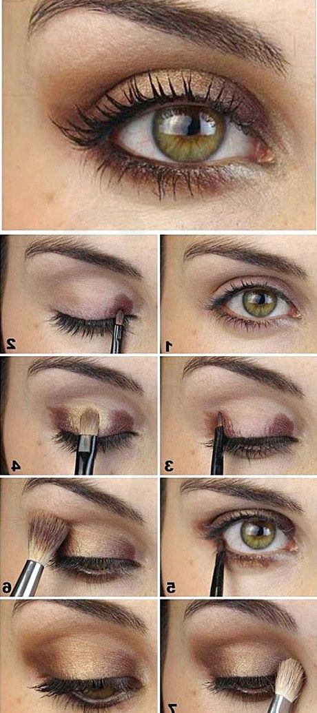 gold-smokey-eyes-makeup-tutorial-62 Gold smokey eyes make-up tutorial