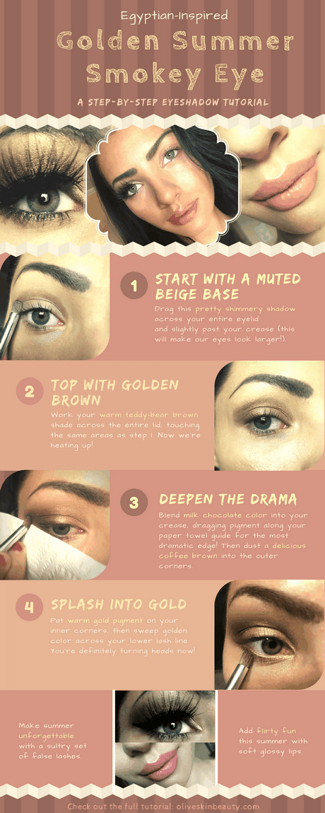 gold-smokey-eyes-makeup-tutorial-62 Gold smokey eyes make-up tutorial