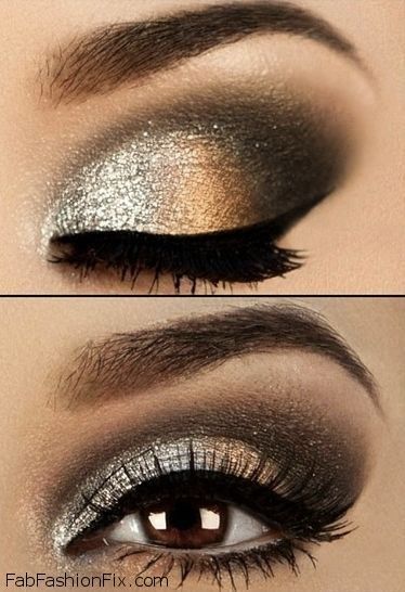 gold-smokey-eyes-makeup-tutorial-62_11 Gold smokey eyes make-up tutorial