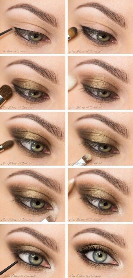 gold-smokey-eyes-makeup-tutorial-62_15 Gold smokey eyes make-up tutorial