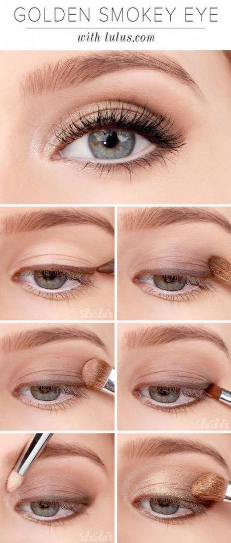 golden-makeup-tutorial-for-blue-eyes-72_16 Gouden make - up tutorial voor blauwe ogen