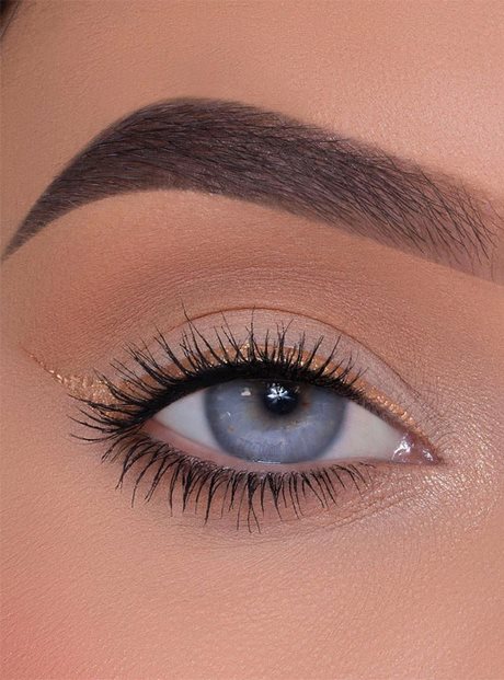 golden-makeup-tutorial-for-blue-eyes-72_6 Gouden make - up tutorial voor blauwe ogen