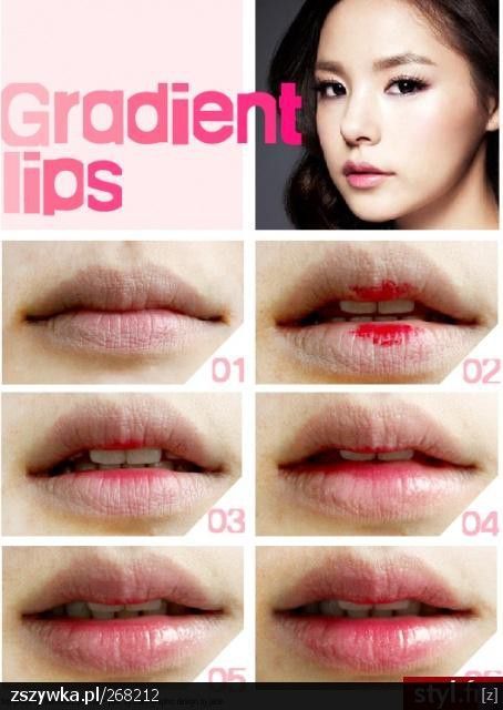 lip-gradient-makeup-tutorial-09_11 Lip gradient make-up tutorial