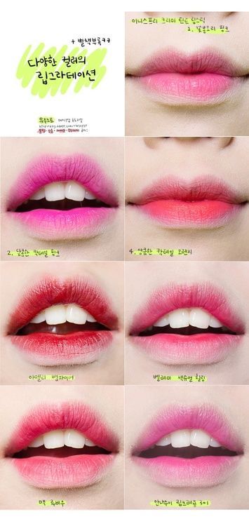 lip-gradient-makeup-tutorial-09_4 Lip gradient make-up tutorial