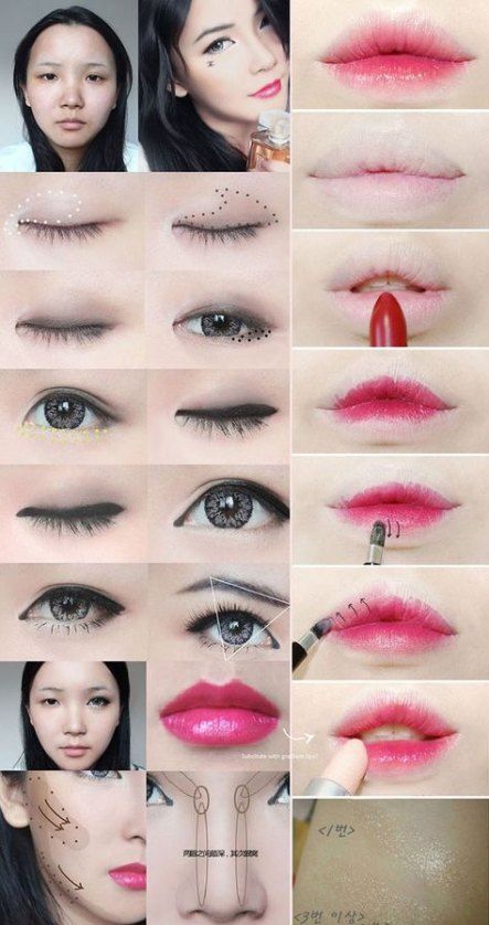 lip-gradient-makeup-tutorial-09_8 Lip gradient make-up tutorial