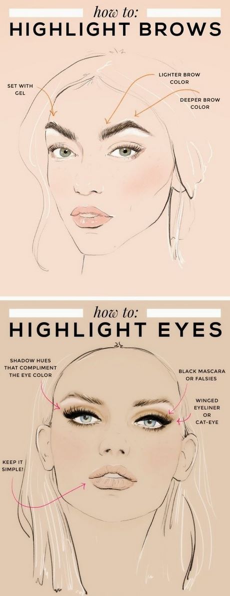 makeup-eyebrows-tutorial-39_3 Make-up wenkbrauwen tutorial