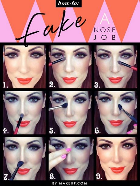 makeup-tutorial-contouring-nose-73_13 Make-up tutorial contouring neus
