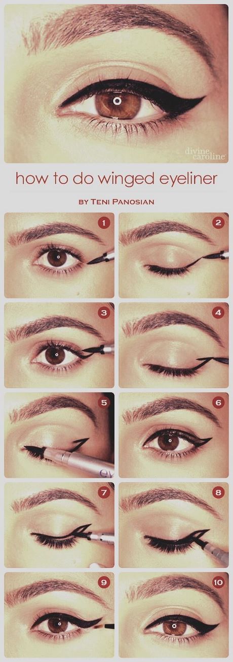 makeup-tutorial-for-beginners-eyeliner-15_10 Make - up tutorial voor beginners eyeliner